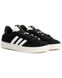 adidas - Vl Court 3.0 Leather Trainers - Lyst