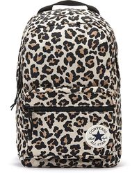 converse leopard print backpack