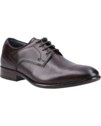 Pod - Carl Leather Chestnut Lace-Up Shoes - Lyst