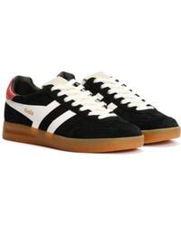 Gola - Cyclone Suede /Off/Coral Trainers - Lyst