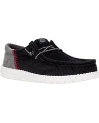 HEYDUDE - Wally Funk Corduroy Textile Shoes - Lyst