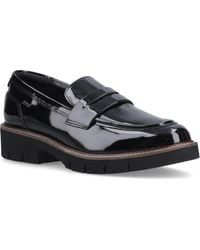 Pod - Kaltin Patent Leather Loafers - Lyst