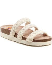 Rocket Dog - Ashley String Braid Cotton Natural Sandals - Lyst