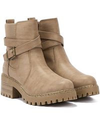 Blowfish - Lifted Almond Women's Boots - Lyst