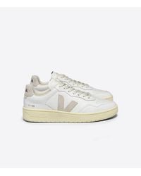 Veja - V-90 Zapatillas De Deporte Blancas De Cuero Para Mujer - Lyst