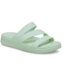 Crocs™ - Getaway Strappy Eva Mint Tint Sandals - Lyst
