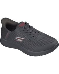 Skechers - Go Walk Flex Hands Up Textile Trainers - Lyst