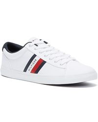 tommy hilfiger white sneakers