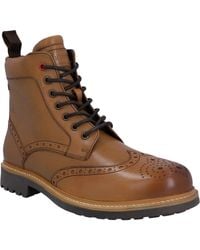 HUNTER - Cawdor Brogue Ankle Boots - Lyst