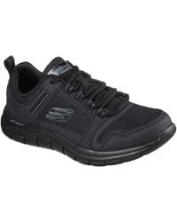 Skechers - Track Knockhill 232001-Bbk Lace Up Shoes - Lyst
