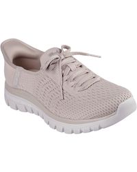Skechers - Graceful First Blush Textile Trainers - Lyst