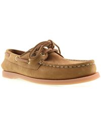 Sperry Top-Sider - Authentic 2 Eye Boat Leather Boat Shoes - Lyst