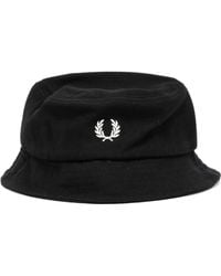 Fred Perry - Pique Baumwoll- Farbe Fischerhüte - Lyst
