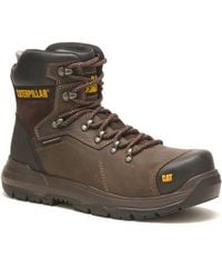 CAT Safety - Caterpillar Diagnostic 2.0 Leather Coffee Safety Boots - Lyst