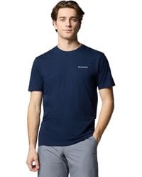 Columbia - North Cascades Short Sleeve Tee Cotton Short Sleeve T-Shirts - Lyst