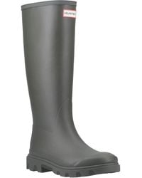 HUNTER - Downpour Tall Boot Rubber Wellington Boots - Lyst