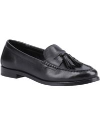 Hush Puppies - Connie Leather Loafers - Lyst