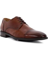 Dune - Suffix Leather Lace-Up Shoes - Lyst