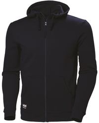 Helly Hansen - Manchester Zip Cotton Hooded Sweatshirt - Lyst