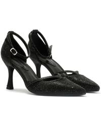 French Connection - Nina Rhinstone Stilleto Heels - Lyst