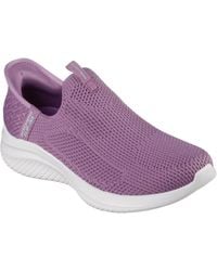 Skechers - Ultra Flex 3.0 Easy Win 150450-Pur Slip On Shoes - Lyst