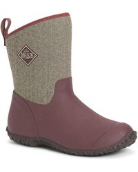 Muck Boot - Muckster Ii Mid Rubber Raisin Wellington Boots - Lyst