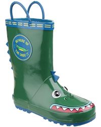 Cotswold - Puddle Rubber Crocodile Wellington Boots - Lyst