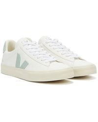 Veja - Campo Chromefree Leather Extra Matcha Trainers - Lyst