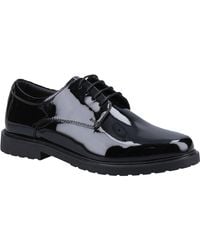Hush Puppies - Verity Slip On Leather Patent Brogues Shoes - Lyst