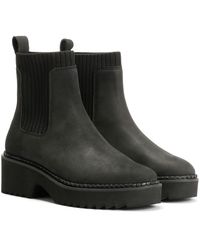 TOMS - Millie Nubuck Leather Boots - Lyst