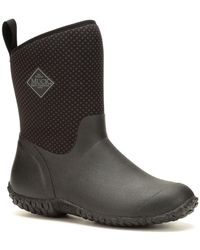 Muck Boot - Rhs Muckster Ii Short Synthetic Charcoal Print Wellies Shoes - Lyst