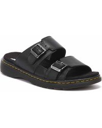 Dr. Martens Nikolai Open Toe Sandals - Black