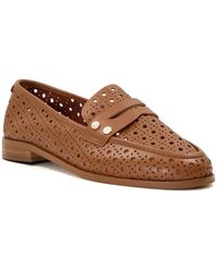 Dune - Glimmered Mocassins En Cuir - Lyst