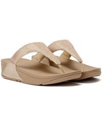 Fitflop - Lulu Crystal Latte Sandals - Lyst