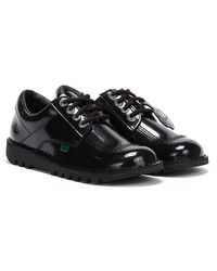 Kickers - Kick Lo Patent Shoes - Lyst