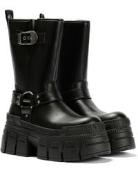 Buffalo - Gospher Biker Mid Vegan Boots - Lyst