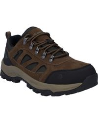 Hi-Tec - Bandera Expedition Low Leather Smokey/Khaki Hiking Boots - Lyst