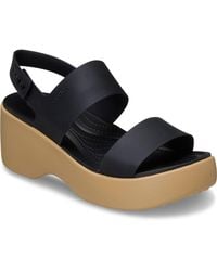Crocs™ - Brooklyn Sky Eva /Cashew Sandals - Lyst