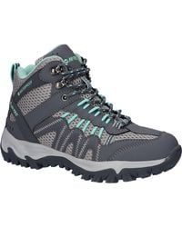 Hi-Tec - Jaguar Mid Synthetic Charcoal/Graphite/Cool Hiking Boots - Lyst