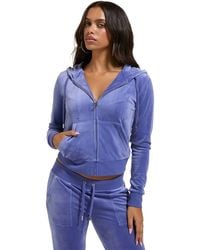 Juicy Couture - Robertson Classic Jacket Polyester Hooded Sweatshirt - Lyst