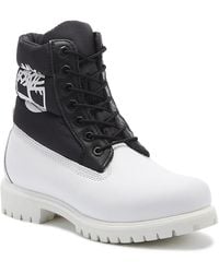 black leather timberland boots mens
