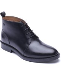 Base London - Marco Leather Ankle Boots - Lyst