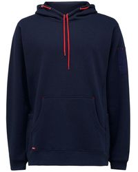 Hard Yakka - Brushed Fleece Synthetic Hooded Sweatshirt - Lyst