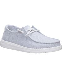 HEYDUDE - Wendy Stretch Jersey Textile Light Loafers - Lyst