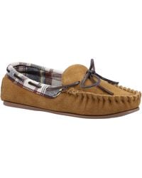 Cotswold - Chatsworth Suede Slippers - Lyst