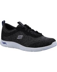 Skechers - Arch Fit Refine 104272-Bkw Lace Up Shoes - Lyst