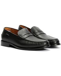 Ben Sherman - Hester Leather Men's Black Loafers - Uk 11 - Lyst