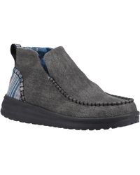 HEYDUDE - Denny Bottes En Coton - Lyst