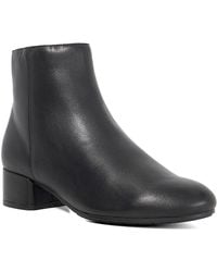 Dune - Pippie Leather Heeled Ankle Boots - Lyst