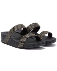 fitflop lottie glitter stripe